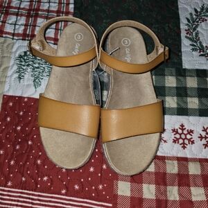 Cat & Jack Tan Kids Sandals